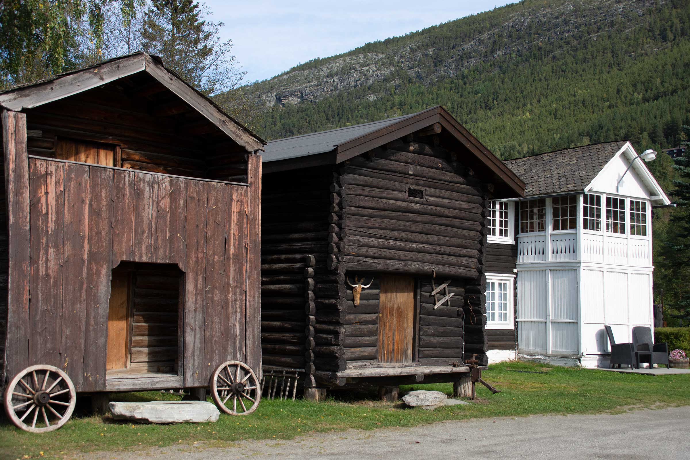 stabbur på tunet Sjoa Familierafting